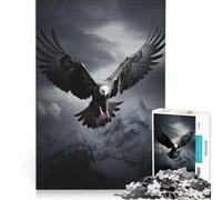 Puzzle da 1000 pezzi per adulti Sopravvivenza sulle cime innevate gioco impossibile sfida difficile per rafforzare l'amore tra le coppie 38x52cm