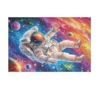 Puzzle Da 1000 Pezzi Per Adulti Space Astronaut 1000 PCS 75x50cm Opera D'Arte Decorazione Murale Decorazione Personalizzata Unica Per Soggiorno Camera Regalo