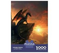 Puzzle Da 1000 Pezzi Per Adulti Space Dragon On A Cliff Puzzle Per Adulti Gioco Pratico Decorazione Murale Divertimento A Casa Attività, 70x50cm/1000pcs