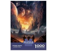 Puzzle Da 1000 Pezzi Per Adulti Space Explore Adventure Puzzle Per Adulti Gioco Pratico Difficile Difficile Unico Compleanno E Regali 70x50cm/1000pcs