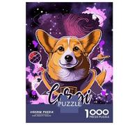 Puzzle Da 1000 Pezzi Per Adulti Space Suit Corgi Astronaut Puzzle Per Adolescenti Gioco Rompicapo Decorazione Per La Casa È Ideale Come Regalo 38x26cm/1000pcs