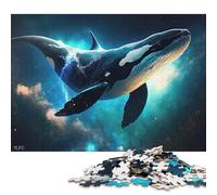 Puzzle da 1000 pezzi per adulti Space Whale Chronicles Puzzle per adulti Puzzle di carta Giochi educativi per adulti e 38x26 cm/1000 pezzi
