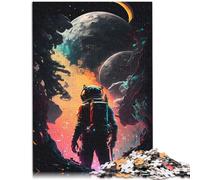 Puzzle da 1000 pezzi, per adulti, spazio astratto, puzzle educativo per alleviare lo stress, sfida difficile per ragazzi dai 14 anni, 26 x 38 cm