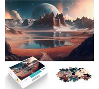 Puzzle da 1000 pezzi per adulti Spazio e pianeti Antistress Vacanza in patria Uccidere il tempo Migliorare l'amore tra le coppie 70x100cm