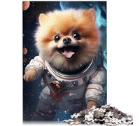 Puzzle da 1000 pezzi, per adulti, spazio per cani, attività familiari, antistress, vacanze a casa, tempo ammazzato, adatto per adolescenti dai 14 anni in su, 26 x 38 cm