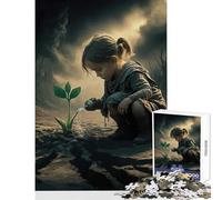 Puzzle da 1000 pezzi per adulti Speranza in un mondo desolato Giocattolo educativo Ottimi regali e giocattoli Giochi per famiglie Allena il tuo cervello e le tue mani Dimensioni 38x26cm