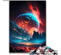 Puzzle da 1000 pezzi per adulti, spettacolo del pianeta cosmico, dimensioni 26x38cm, rompicapo impegnativo per adolescenti, gioco interattivo divertente per tutta la famiglia