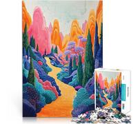 Puzzle da 1000 pezzi per adulti Spettro surreale per il giocattolo di sfida del gioco educativo Migliorare l'amore tra le coppie 75x50cm