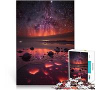 Puzzle da 1000 pezzi per adulti Spiaggia Aurora Giocattoli educativi per l'apprendimento Giochi per famiglie Regalo di compleanno, regali 75x50cm