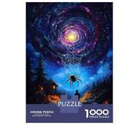 Puzzle Da 1000 Pezzi Per Adulti Spider And The Galaxy Puzzle Rompicapo Gioco Di Logica Gara Di Velocità Manuale Ottimo Regalo Per I Giocatori 52x38cm/1000pcs