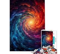 Puzzle da 1000 pezzi per adulti Spirale dei Mondi Nascita Sfida Educativa Gioco di Assemblaggio Decorazione da Parete Adatto a Persone dai 14 anni in su (50x75cm)