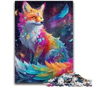 Puzzle da 1000 pezzi per adulti Spirit Fox Puzzle da 1000 pezzi, giocattoli educativi per l'apprendimento, giochi per famiglie, regali per amici e parenti (38x26cm)
