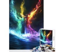 Puzzle da 1000 pezzi per adulti Spiriti elementali che danzano sulle onde decorazioni per la casa giocattoli idee regalo gioco per famiglie con pezzi completamente interconnessi di forma casuale