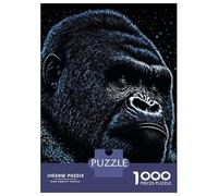 Puzzle Da 1000 Pezzi Per Adulti Splash Paint Gorillas Puzzle Per Adulti Gioco Rompicapo Assemblaggio Di Modelli Difficile E Impegnativo 70x50cm/1000pcs