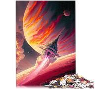 Puzzle da 1000 pezzi per adulti, splendidi puzzle di paesaggio spaziale, 26 x 38 cm, adatto come decorazione da scrivania per adolescenti dai 14 anni in su