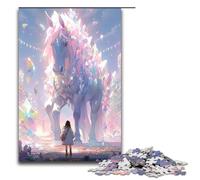 Puzzle da 1000 pezzi per adulti splendido gioco di puzzle con cielo stellato e cavallo zodiacale decorazione perfetta per adolescenti dai 14 anni in su 75x50 cm