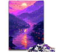 Puzzle da 1000 pezzi per adulti, splendido paesaggio da sogno, 1000 pezzi per adolescenti, rafforza l'amore tra coppie dai 14 anni in su (26x38cm)