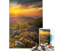 Puzzle da 1000 pezzi per adulti splendido tramonto estivo divertente attività da fare in casa difficile impossibile adatto a partire dai 14 anni 50x75cm