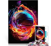 Puzzle da 1000 pezzi per adulti sport di basket al neon Antistress Vacanza in patria Uccidere il tempo Regalo di compleanno, regali, arte murale 38x52cm