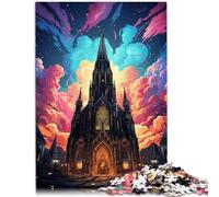 Puzzle da 1000 pezzi per adulti "St James's Cattedral" - Puzzle per attività familiare, 26 x 38 cm