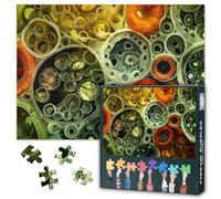 Puzzle da 1000 pezzi, per adulti, stadi embrionali e cellule di microrganismi, puzzle scientifico astratto - 27,5 x 19,7 pollici (70 x 50 cm)