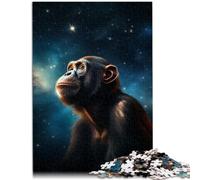 Puzzle da 1000 pezzi per adulti Star Art Monkey Jigsaw per regali di compleanno, regali, arte da parete 50 x 74,9 cm, per adolescenti dai 14 anni in su