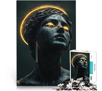Puzzle da 1000 pezzi per adulti Statua romana Fatto di legno per età pari o superiore a 14 anni Decorazione della casa Donazione di opere d'arte misurare:50x75cm
