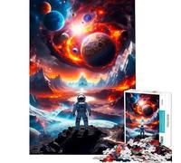 Puzzle da 1000 pezzi per adulti Stellar Chaos Jigsaw 1000 pezzi Decorazione per la casa Giocattolo educativo antistress Regalo (38x26cm)