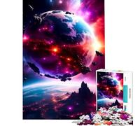 Puzzle da 1000 pezzi per adulti Stellar Eternity Impossible Game gioco educativo sfida giocattolo idee regalo apprendimento educativo (Dimensioni 38x26cm)