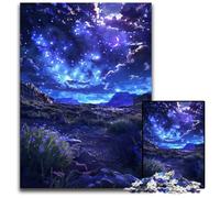 Puzzle da 1000 pezzi per adulti, stile anime giapponese, puzzle in legno, giocattoli, regalo educativo, intellettuale, decompressione, divertente, gioco per famiglie, 50x75cm