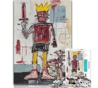 Puzzle da 1000 pezzi per adulti, stile Basquiat, robot per adolescenti, giochi educativi, decorazioni per la casa, regalo di compleanno, regali, arte murale (dimensioni 75x50cm)