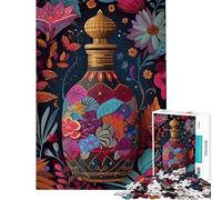 Puzzle da 1000 pezzi per adulti stile eclettico boho con tema profumi Un gioco rompicapo per adulti che stimola la memoria e favorisce l'interazione genitore-figlio (dimensioni: 50x75cm)