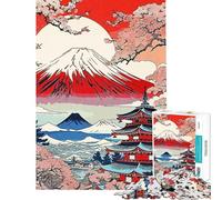 Puzzle da 1000 pezzi per adulti stile giapponese colorato e vintage per analisi logica e ragionamento un gioco educativo per tutta la famiglia 50x75cm