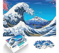 Puzzle da 1000 pezzi per adulti Stile paesaggistico giapponese Giocattoli da gioco per regalo di famiglia Regalo di compleanno, regali 75x50cm