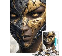 Puzzle da 1000 pezzi per adulti stile steampunk cyborg per adolescenti giocattolo antistress divertente attività da fare a casa (dimensioni 38x52cm)