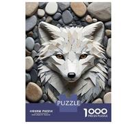Puzzle Da 1000 Pezzi Per Adulti Stone Fox Mosaic Puzzle Per Adolescenti Gioco Rompicapo Migliora La Memoria Sfida Educativa 38x26cm/1000pcs