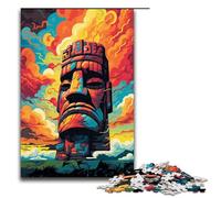 Puzzle da 1000 pezzi per adulti Stonehenge dell'Isola di Pasqua di Splatters Molti puzzle spessi giocattoli per l'intrattenimento della famiglia decorazioni per la casa e regali unici 1000 pezzi