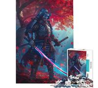 Puzzle da 1000 pezzi per adulti storia fantasy di samurai sfida educativa per divertimento e relax in famiglia adatto a partire dai 14 anni (50x75cm)