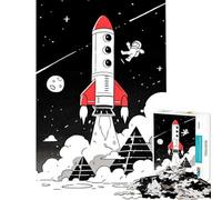 Puzzle da 1000 pezzi per adulti storie cosmiche difficile e stimolante analisi e logica gioco rompicapo per ragazzi dai 14 anni in su 38x26cm