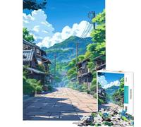 Puzzle da 1000 pezzi per adulti Strada della Città Vecchia Gioco divertente e antistress Interazione genitore-figlio (Dimensioni 38x52cm)