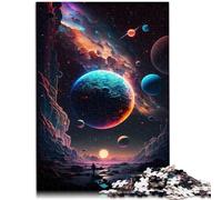 Puzzle da 1000 pezzi, per adulti, strano universo giocattolo, gioco educativo per compleanno, Natale, per 14 anni, 26 x 38 cm