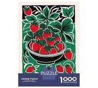 Puzzle Da 1000 Pezzi Per Adulti Strawberry Quote Art Puzzle Per Adolescenti Gioco Per Famiglie Migliora La Memoria Difficile E Stimolante 70x50cm/1000pcs