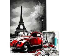 Puzzle da 1000 pezzi per adulti Street Art Parigi Puzzle da 1000 pezzi Giocattolo fai da te Sfida difficile Regalo di compleanno Regali (50x75cm)