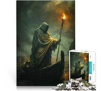 Puzzle da 1000 pezzi per adulti Sul fiume Giocattoli che creano dipendenza e sfidano l'intelligenza del cervello Migliorare la memoria 75x50cm