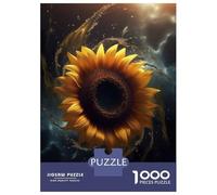 Puzzle Da 1000 Pezzi Per Adulti Sunflower Blackhole Space Puzzle Per Adolescenti Giochi Rilassanti Regali Per Donne Regali Per Amici E Familiari 38x26cm/1000pcs