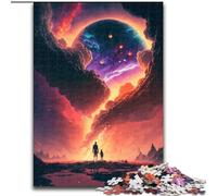 Puzzle da 1000 pezzi per adulti Sunset Fantasy, puzzle da 1000 pezzi colorato, divertente, stimolante e stimolante (dimensioni 50x75cm)