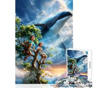 Puzzle da 1000 pezzi per adulti "Sussurra nel vento" giocattoli antistress idee regalo per giochi educativi stimolazione intellettuale dimensioni 50x75cm