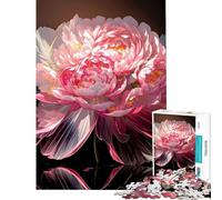 Puzzle da 1000 pezzi per adulti "Sussurri di Petali" gioco rompicapo giocattolo avvincente per coltivare la pazienza regalo divertente per donne (dimensioni 38x26cm)