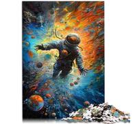 Puzzle da 1000 pezzi per adulti "Swallowed by The Universe", motivo di montaggio antistress Staycation passatempo per adolescenti dai 14 anni in su, 26 x 38 cm