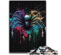 Puzzle da 1000 pezzi per adulti Tarantola colorata 1000 pezzi per adulti, giochi educativi per famiglie, regalo per la decorazione della casa (38x26cm)